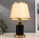 Table lamp 16136/1BK E27 40W Black-gold 21x21x34 cm Risalux