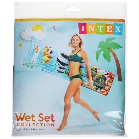 Beach mattress "Styl", 183 x 69 cm, color mix, 59720np intex-3