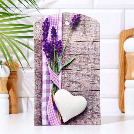 A set of 2 cutting boards.+ Stand "No. 2" 15x25 cm, 18x30 cm, 12x12 cm-4