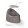 Pot children's Amarobaby Fort, with a lid, color gray color