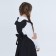 School sundress, black color, height 140