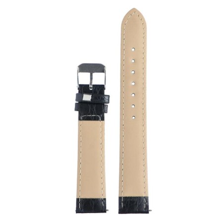 Solomon watch strap, 18 mm, eco-leather, L-19 cm, black-4