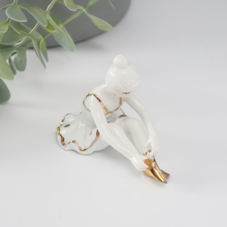 Souvenir "Ballerina" gold 7 cm-4