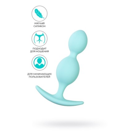 Anal sleeve Todo by Toyfa Roll, silicone, mint, 9.2 cm, Ø 2.7 cm