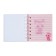 Notebook Gift Book on the crest 80l, line, color block, PVC Cat cover 3D (10x10.5cm) 10539