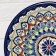 Plant of Rishtan ceramics "Patterns", 28 cm, blue