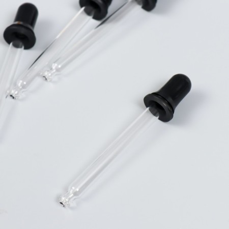 Pipettes glass, silicone for creativity set of 4 pcs 1x1x9.5 cm-1