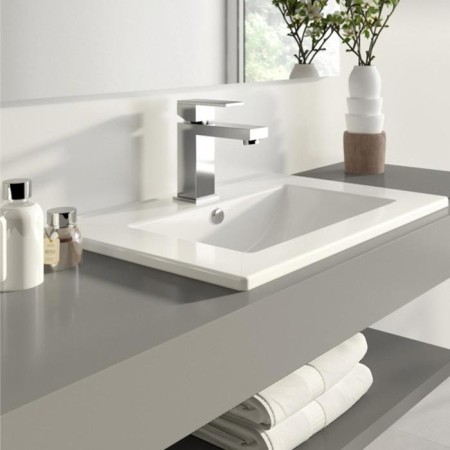 Sanita Luxe "Quadro 90" Furniture, White-3