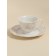 Tea pair SL Home "Amande", 220ml, a cup 11.5x9.3x6.8 cm, a saucer 17x17x2 cm.