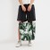 Bag Women's Beach "Tropics", 39x32 cm, olive