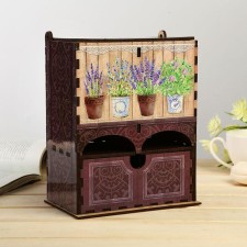 Tea house double with a box 