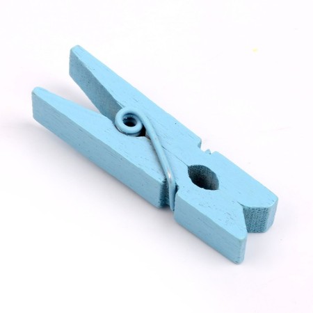 A set of clothespins for the decor "Classic" 50 pcs., 1 pc. - 3.5 cm, mix-1