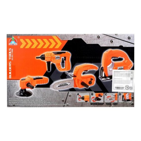 Lumber -based chainsaw, sound effects, works from batteries-4