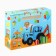 Gift package, blue tractor, 40x30x12 cm