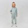Комбинезон для девочки MINAKU: Casual collection KIDS цвет мятный, рост 128