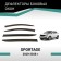 Defly window deflectors for Kia Sportage, 2010-2016