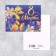Postcard-Mini "March 8" Violet background, 8 × 6 cm
