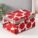 Casket for needlework "Red poppies on white" 19x26x14.5 cm