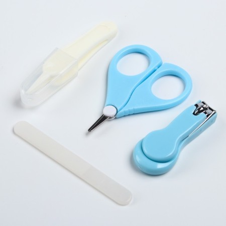 Child care set, 4 items, blue color-2