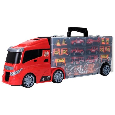Auto -Vorot Case Givito "Service Service", with cars, with a tunnel, red color, 51.5 cm-1