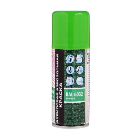 Veslee aerosol paint acrylic, green, RAL 6032, 100 ml-2