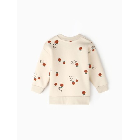 Sweatshirt Kroshka I'm oranges r. 86-92, milk-3