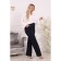 Female trousers, size 46, blue color