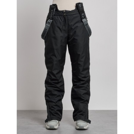Semi -combinezone ski insulated female winter, size 48, black color-7