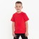 T -shirt for children, red color, height 110 cm
