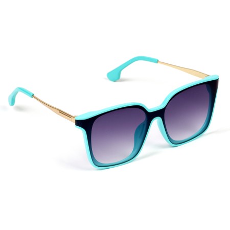 Women's sunscreen glasses "OneSun", UV 400, pipe 15 cm, lens 5.4x5.4 cm-3