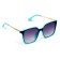 Women's sunscreen glasses "OneSun", UV 400, pipe 15 cm, lens 5.4x5.4 cm