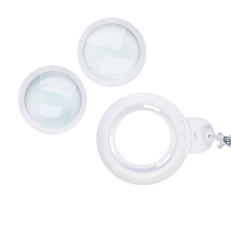 Lupa-lamp 8608D 3D/5D on a clamp with LED backlight-3