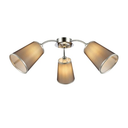 Ceiling EVOLUCE lamp. Sle103002-03. Maleonte. 3x40 watts, E14, 67x67x24 cm, chromium color-11