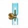 Sconces st. SL1180.211.02. Treviso. 2x40 watts, E14, 12x36 cm, golden color