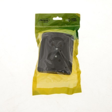 Double Luazon Lighting "Orion", 10 A, hidden, without salary, black-3