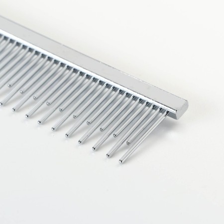 Comb "paws" with teeth of different lengths, 20.5 x 3 cm, orange-2
