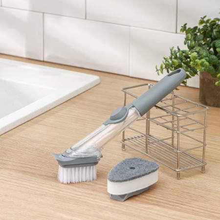 Washing dishes with a dispenser, interchangeable nozzles, 23.5 × 4.5