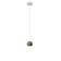 Suspended chandelier Mantra Galaxia, E27, 1x20W, 210 mm, white color