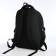 School backpack on lightning, 5 pockets, black color