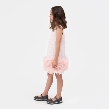 Платье для девочки MINAKU: PartyDress цвет розовый, рост 122-1