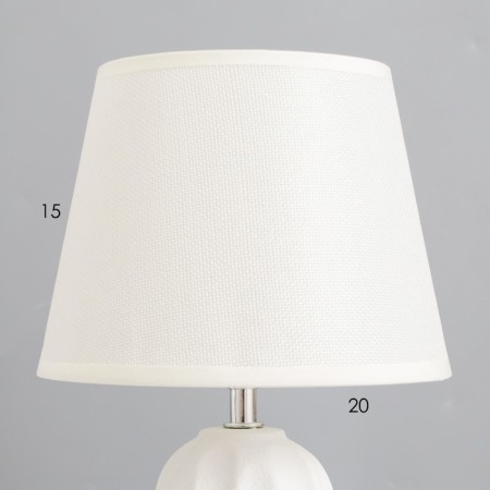 HELP LAM "JI" 1x40W E14 white 20x20x34cm-2