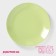 Board ceramic dining share "pastel", d = 27 cm, green color