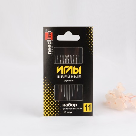 Sewing needles "Universal set No. 11", 10 pcs, from 200926