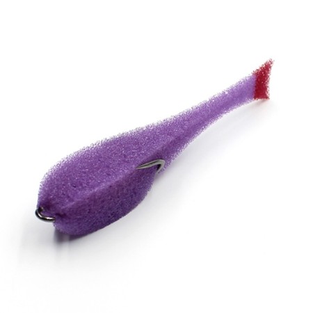 Yaman foamy fish on a double, 80 mm, color 13, 5 pcs.