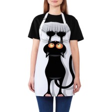 Apron kitchen with a photo print 