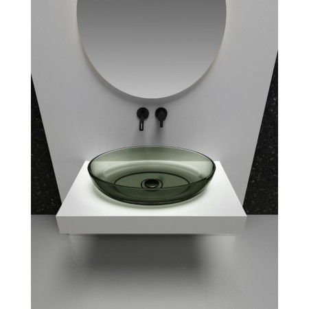 ABBER KRISTALL AT2801VESUVAN, invoice, 600x400x130 mm, transparent, olive-2