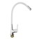 Accoona A4890G-5 kitchen mixer, single-leaf, flexible spout, white/chromium