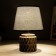 HELP LAM 32166/1 E14 40W Black with a golden patina 20x20x28 cm Risalux