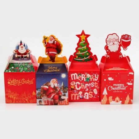 Recruitment box of New Year's "Christmas" mix 8.5 x 8.5 x 8.5 cm-1