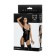 Body Glossy from Wetlook material on lacing, black, size L